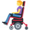 Woman in Motorized Wheelchair emoji on Twitter